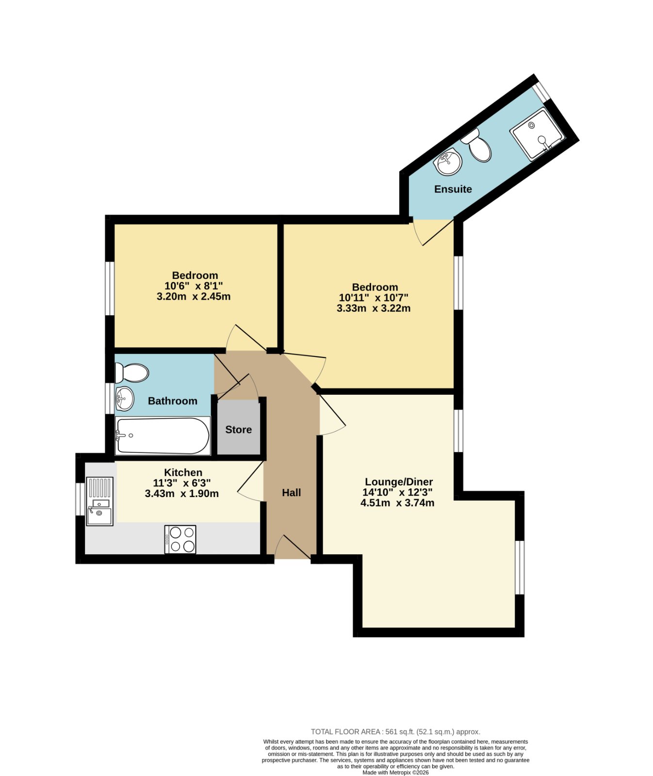 47, Gravelly Field, Kent floorplan