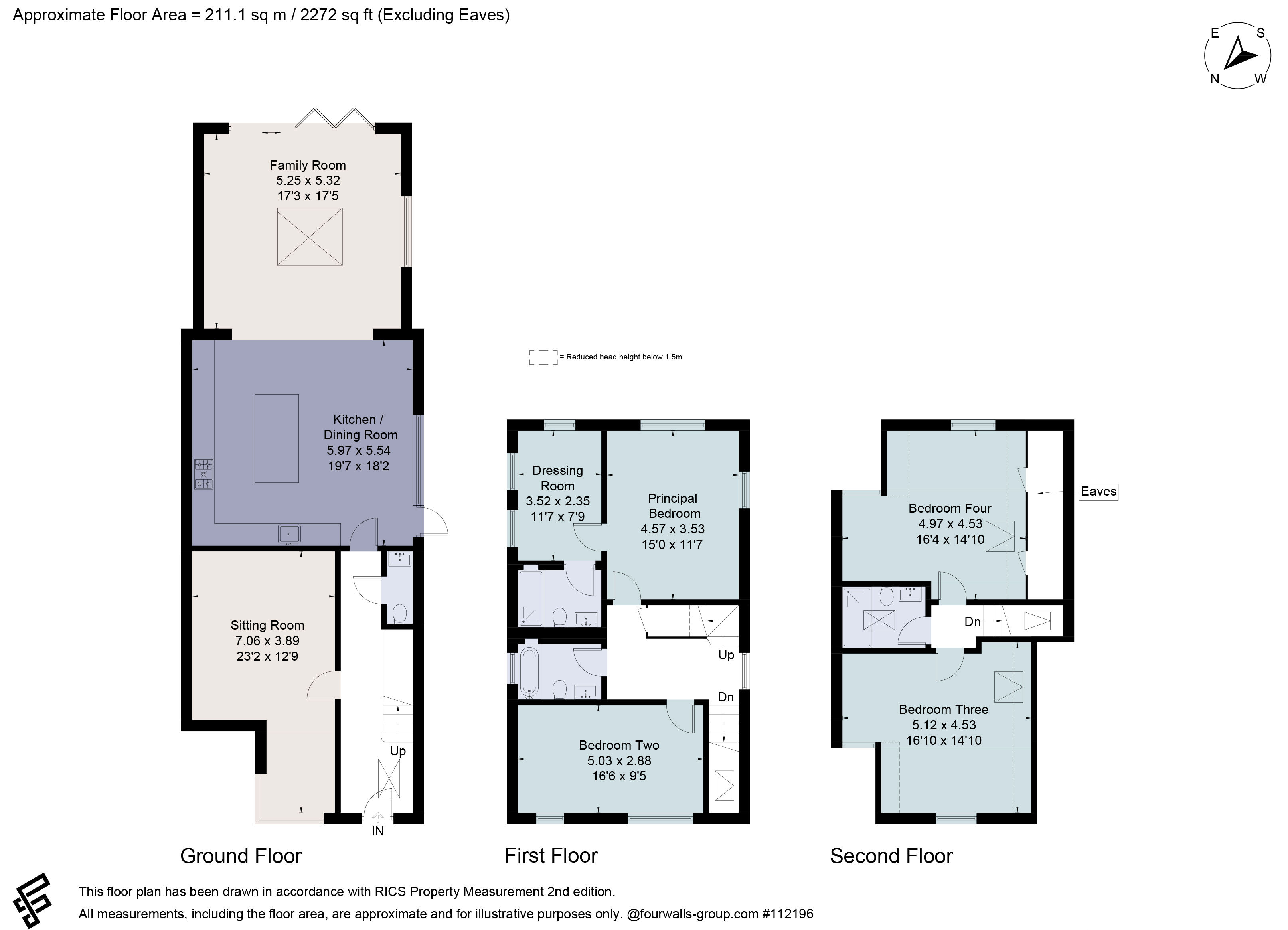 45, Nightingale Avenue, Cambridgeshire floorplan
