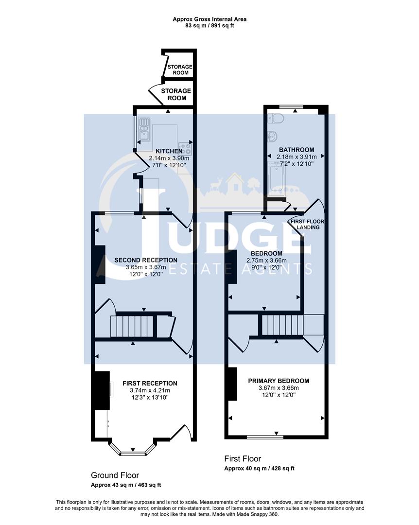 73, Albion Street, Anstey floorplan