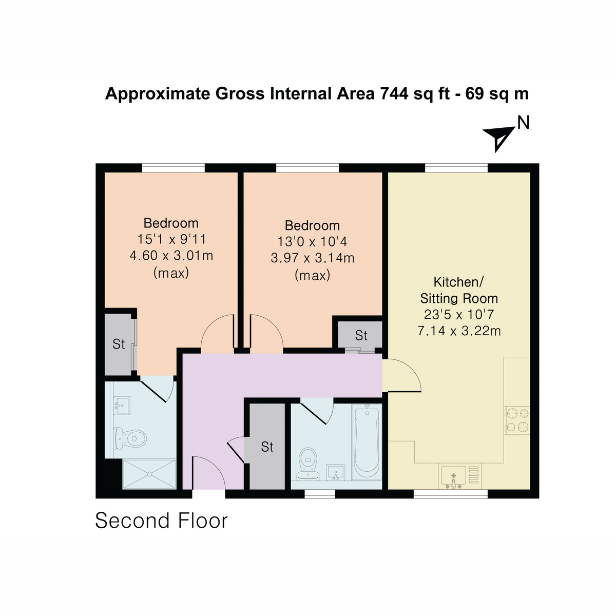 56, Franklin Gardens, Didcot floorplan