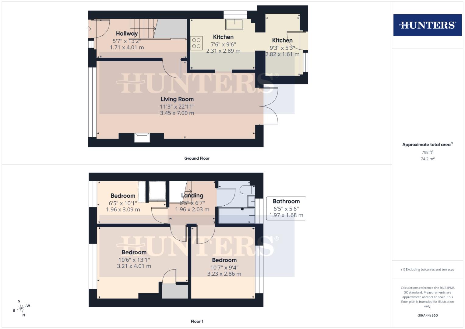 43, Viking Road, Bridlington floorplan