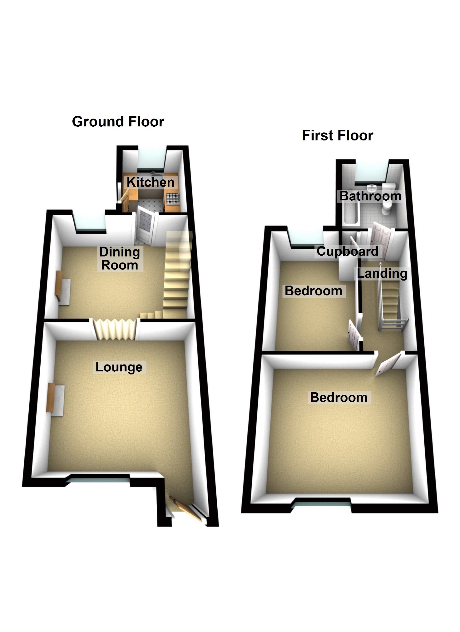 2 bed semidetached house for sale in Hayfield Road, ChapelEnLeFrith