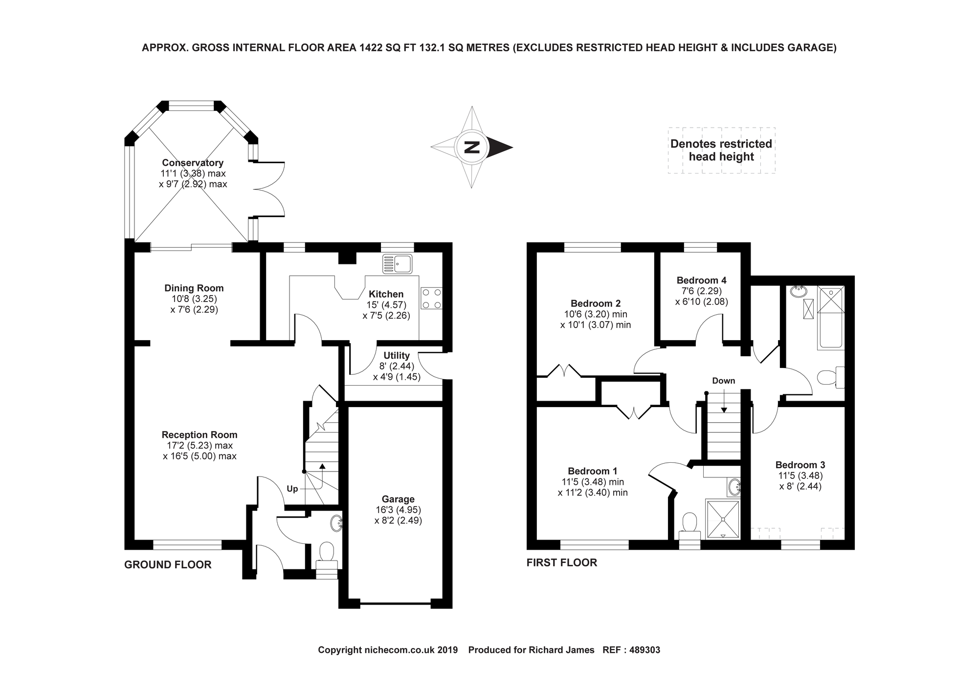 4 Bedrooms Detached house for sale in Richards Close, Royal Wootton Bassett, Wiltshire SN4