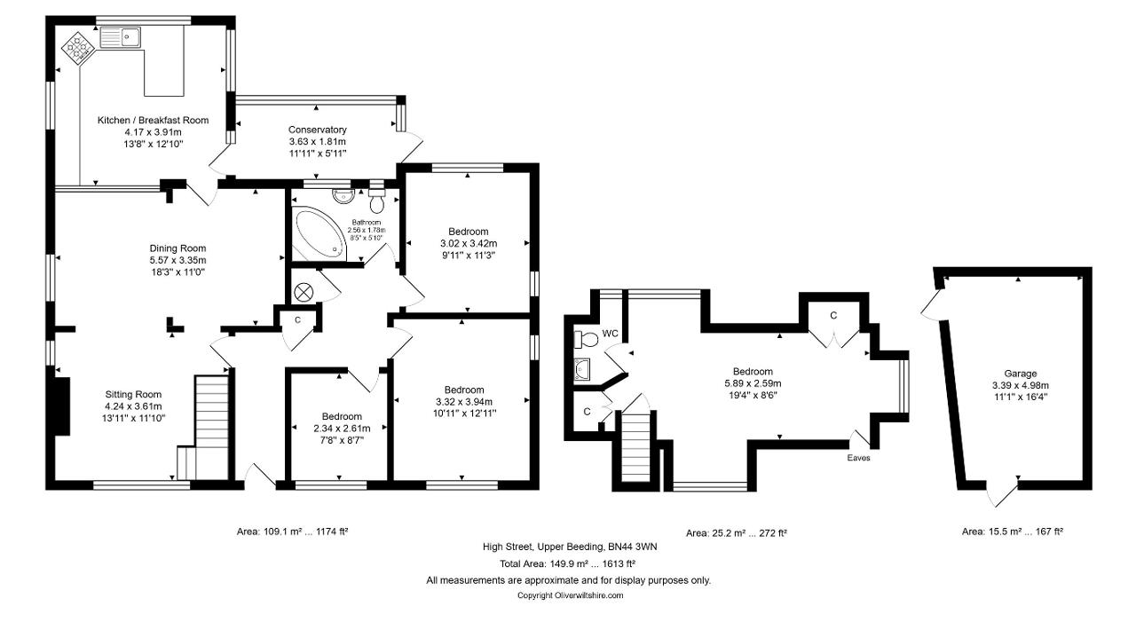 Falcons, High Street, Upper Beeding floorplan