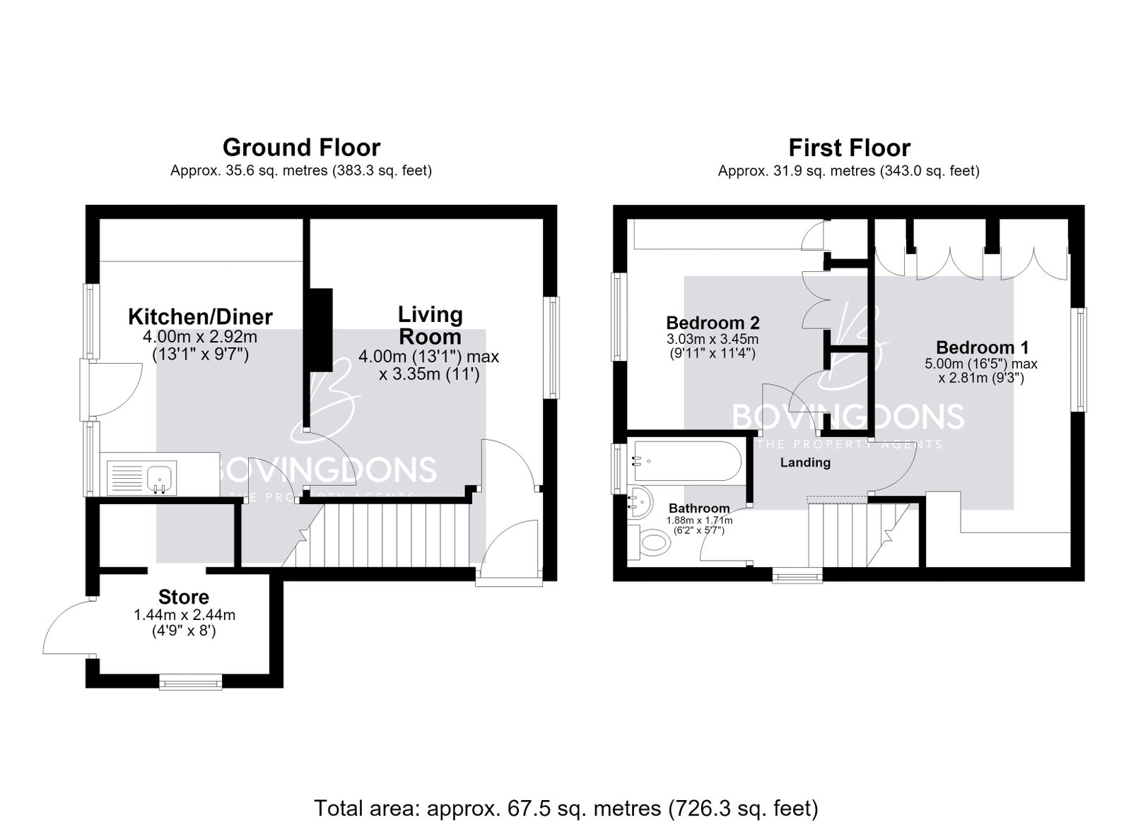 37, Queensway, Ely floorplan