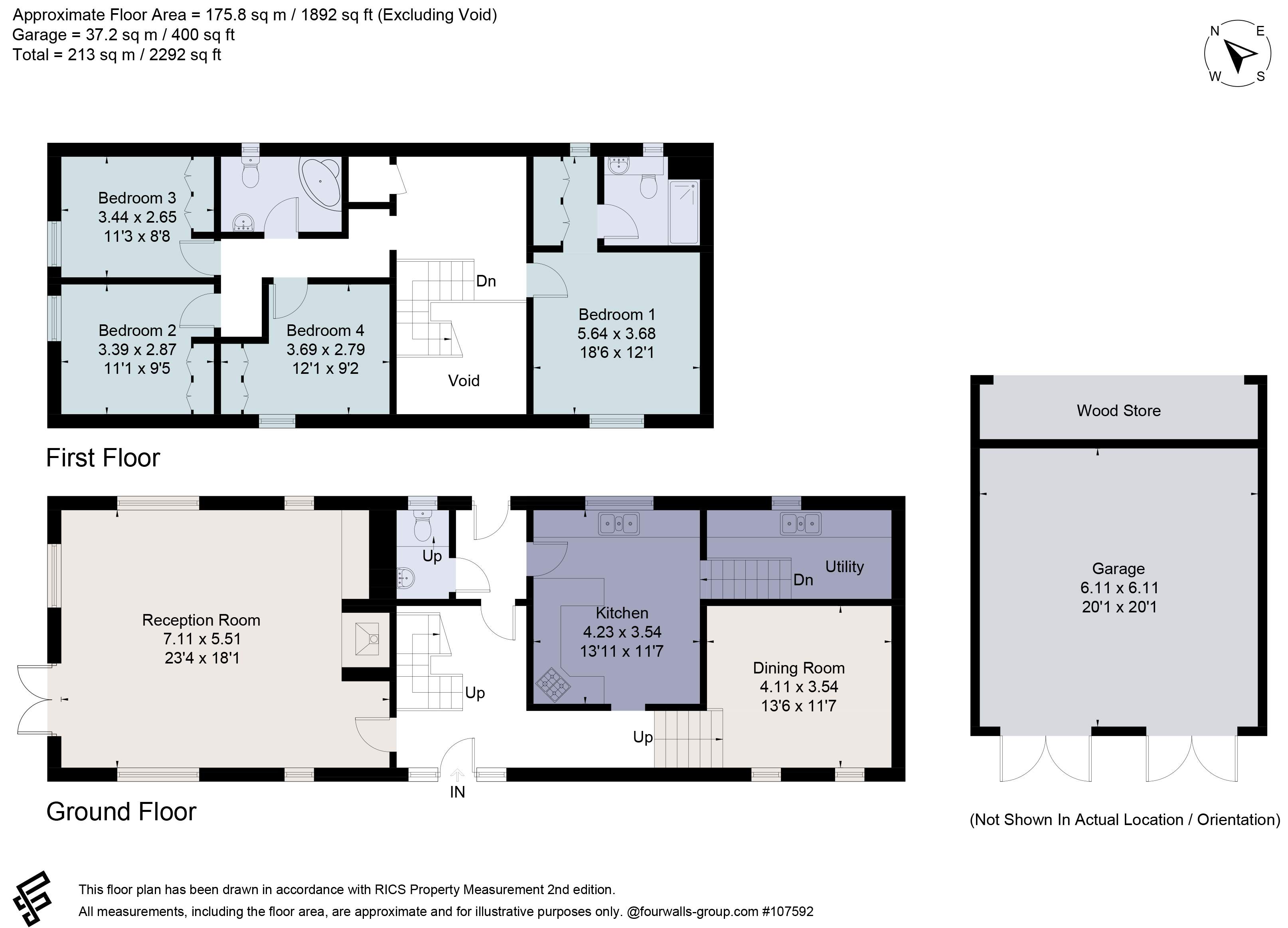 Bakers Farm Barn,, Ladham Road, Cranbrook floorplan