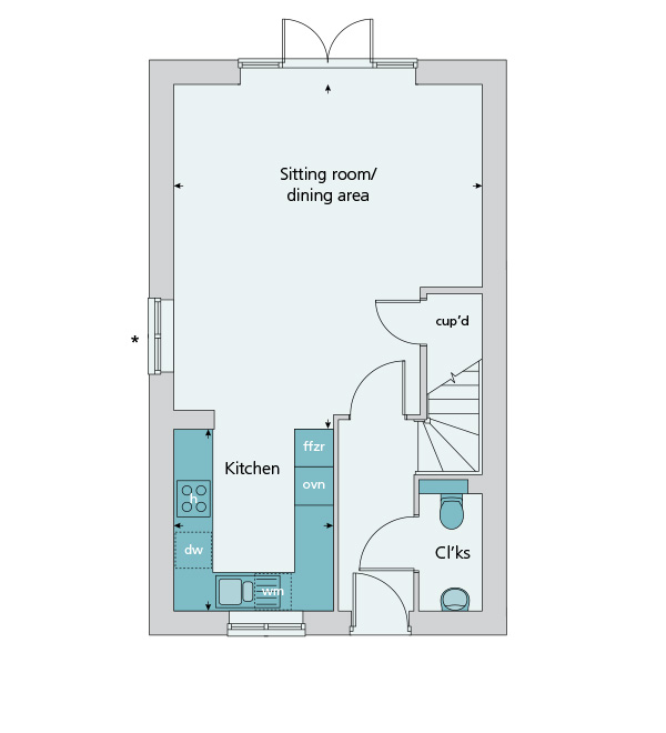 3 Bedrooms Semi-detached house for sale in 