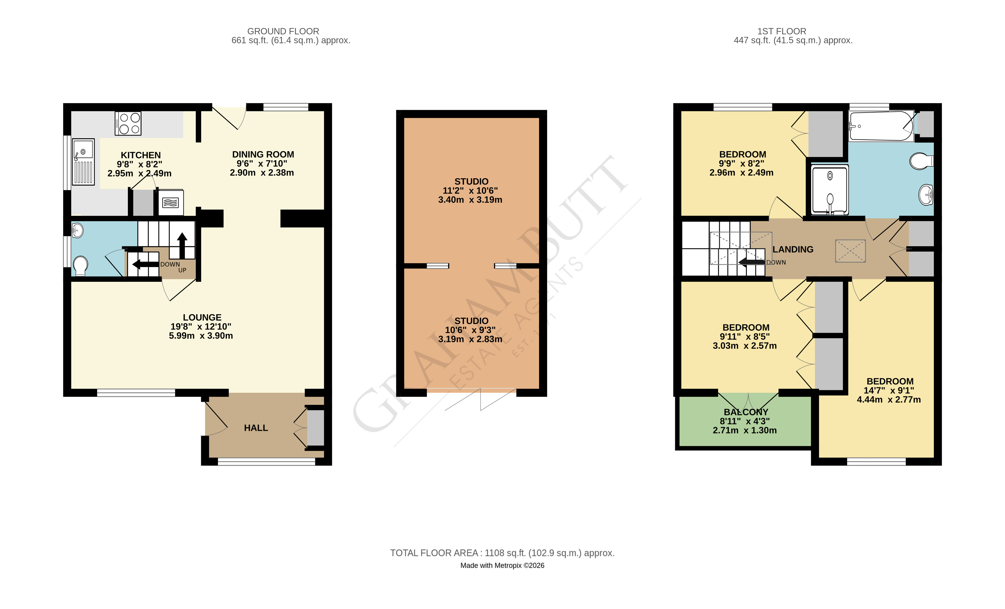 Appletree Lodge,, Golden Acre, Littlehampton floorplan