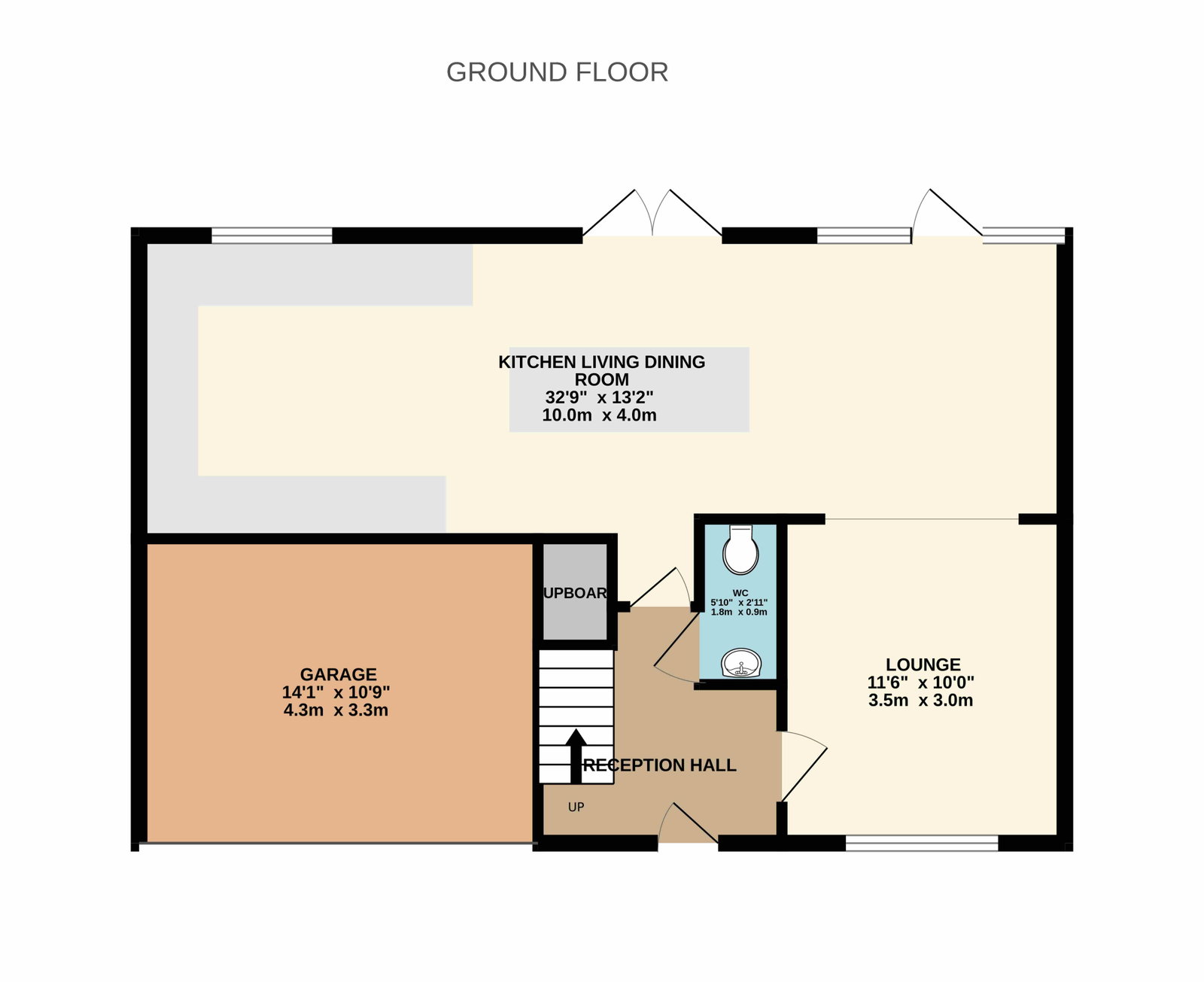 19, Rushwood Close, Walsall floorplan