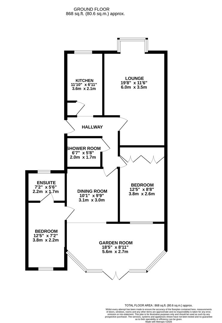 66, Sycamore Drive, Groby floorplan