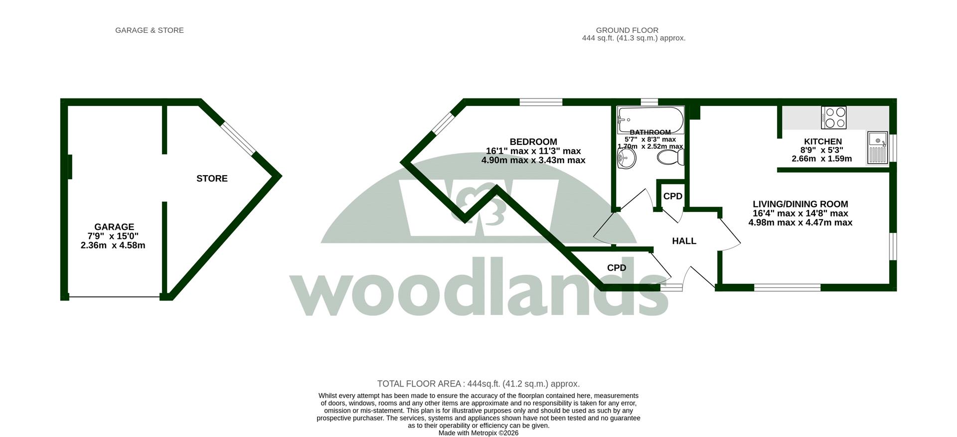 4, Ghyll Court, Station Road, Southwater floorplan