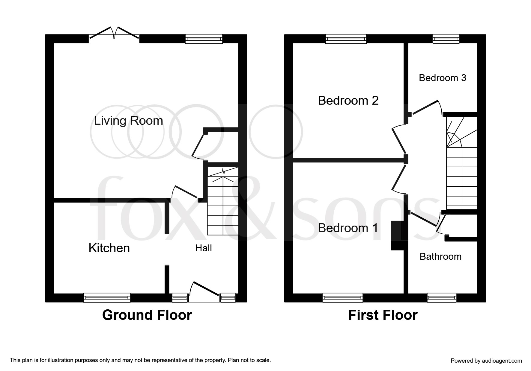 2 Bedrooms Terraced house for sale in Garton Close, Ifield, Crawley RH11