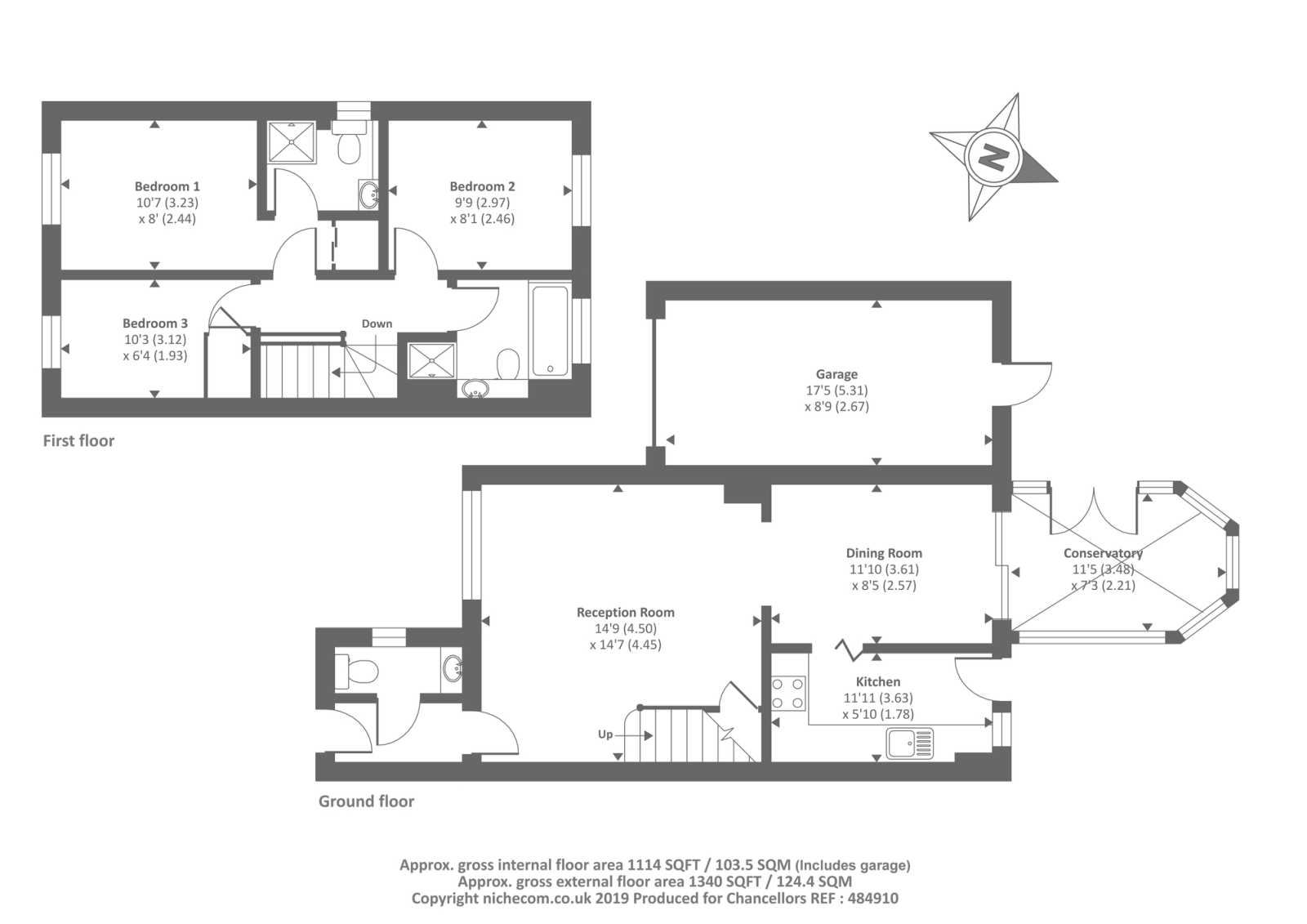 3 Bedrooms Semi-detached house for sale in Bagshot, Surrey GU19