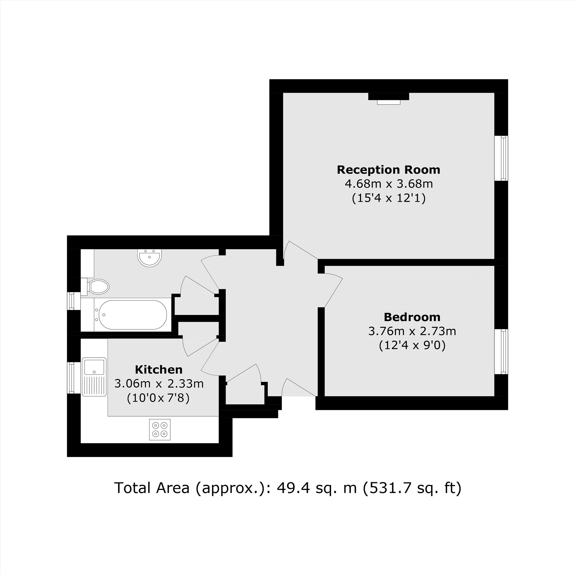 Flat 102, Norbiton Hall, Birkenhead Avenue, Kingston Upon Thames floorplan