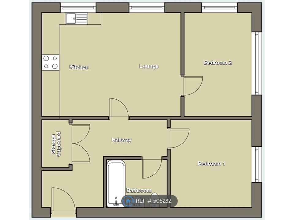 2 Bedrooms Flat to rent in Flowers Avenue, Ruislip HA4