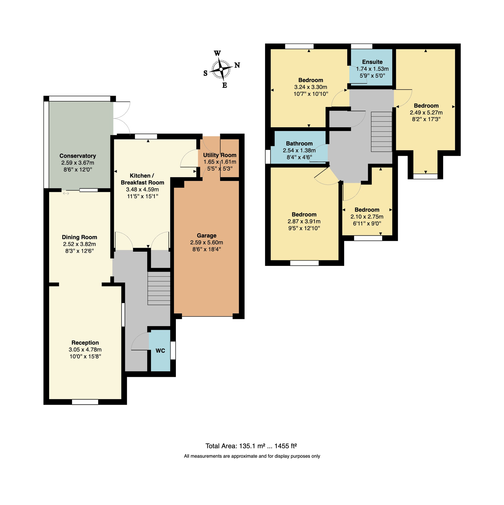 4 Major Close, Whitstable floorplan