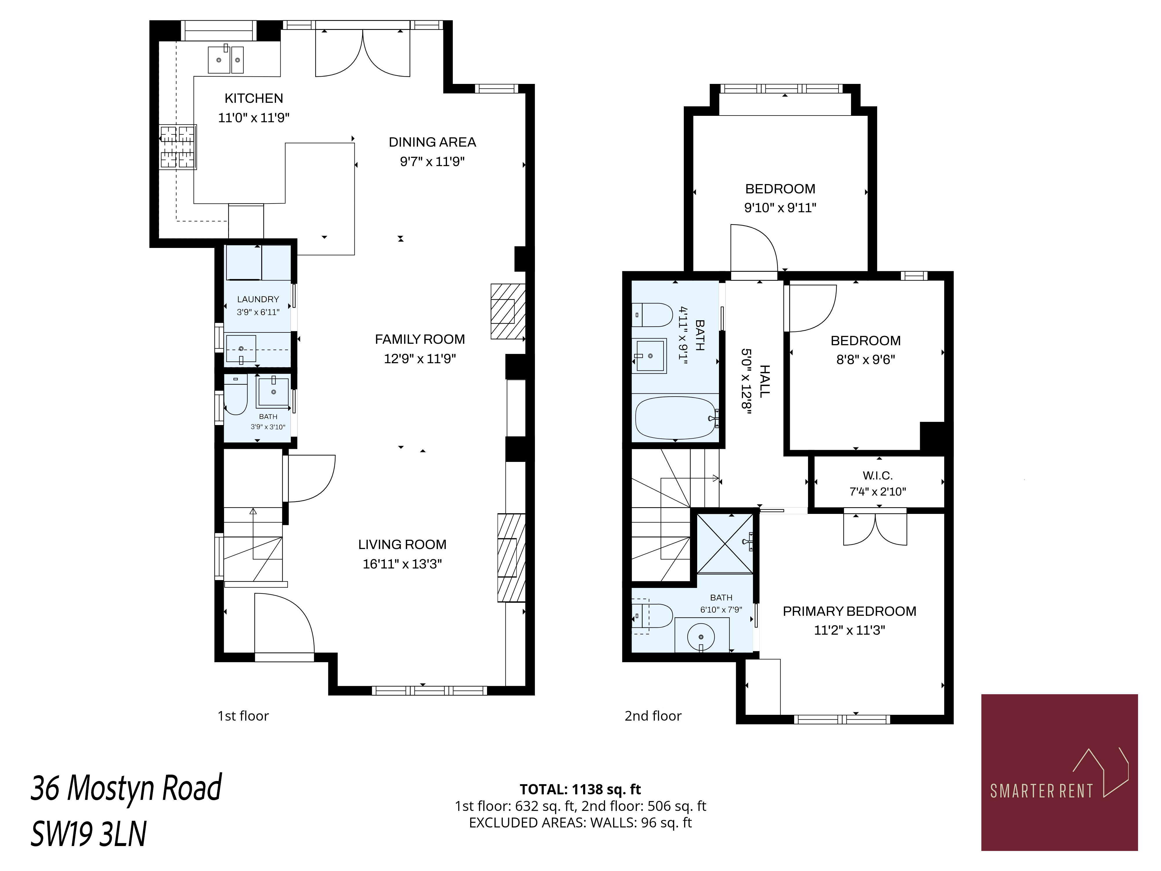 36, Mostyn Road, Wimbledon floorplan