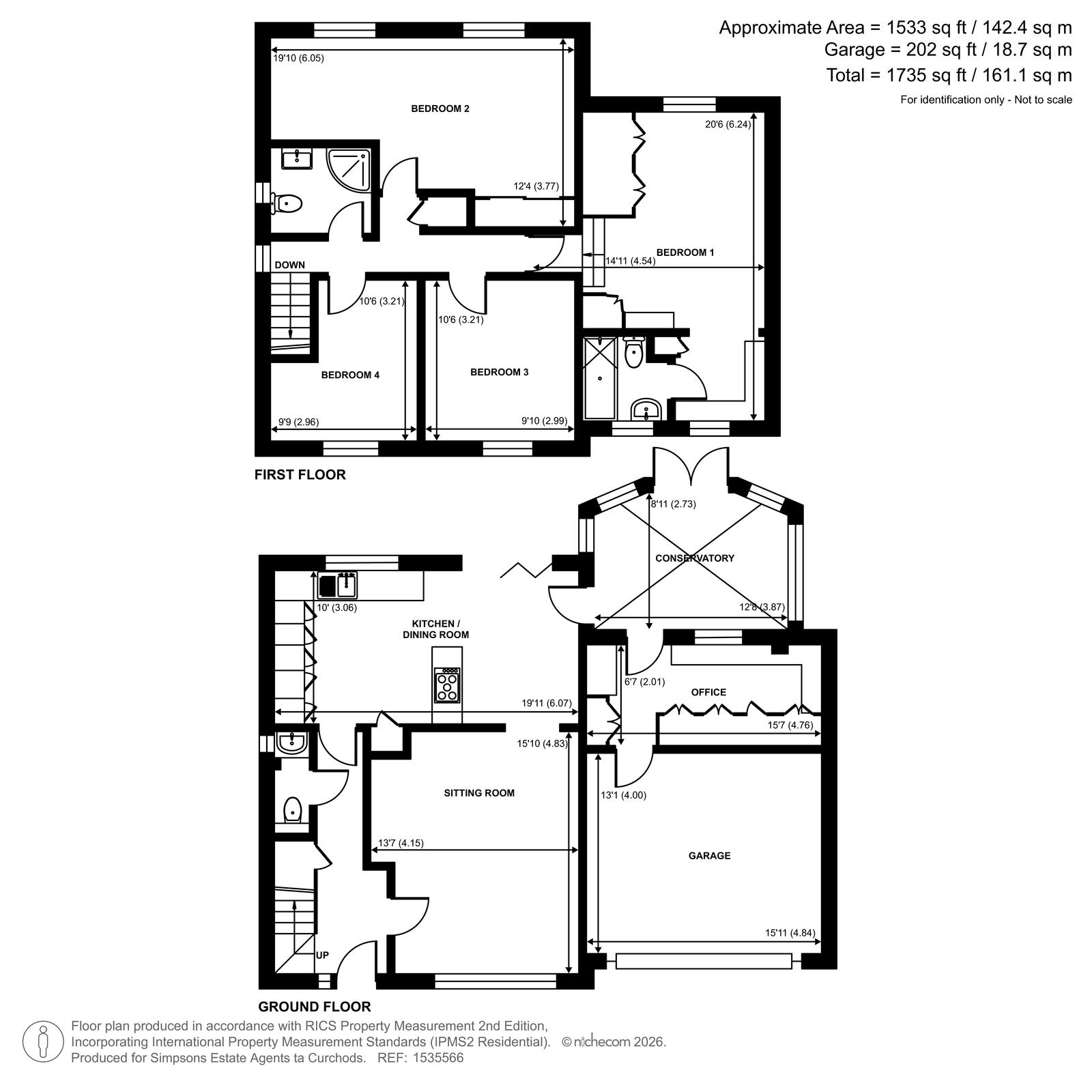 Tangley Lane, Guildford floorplan