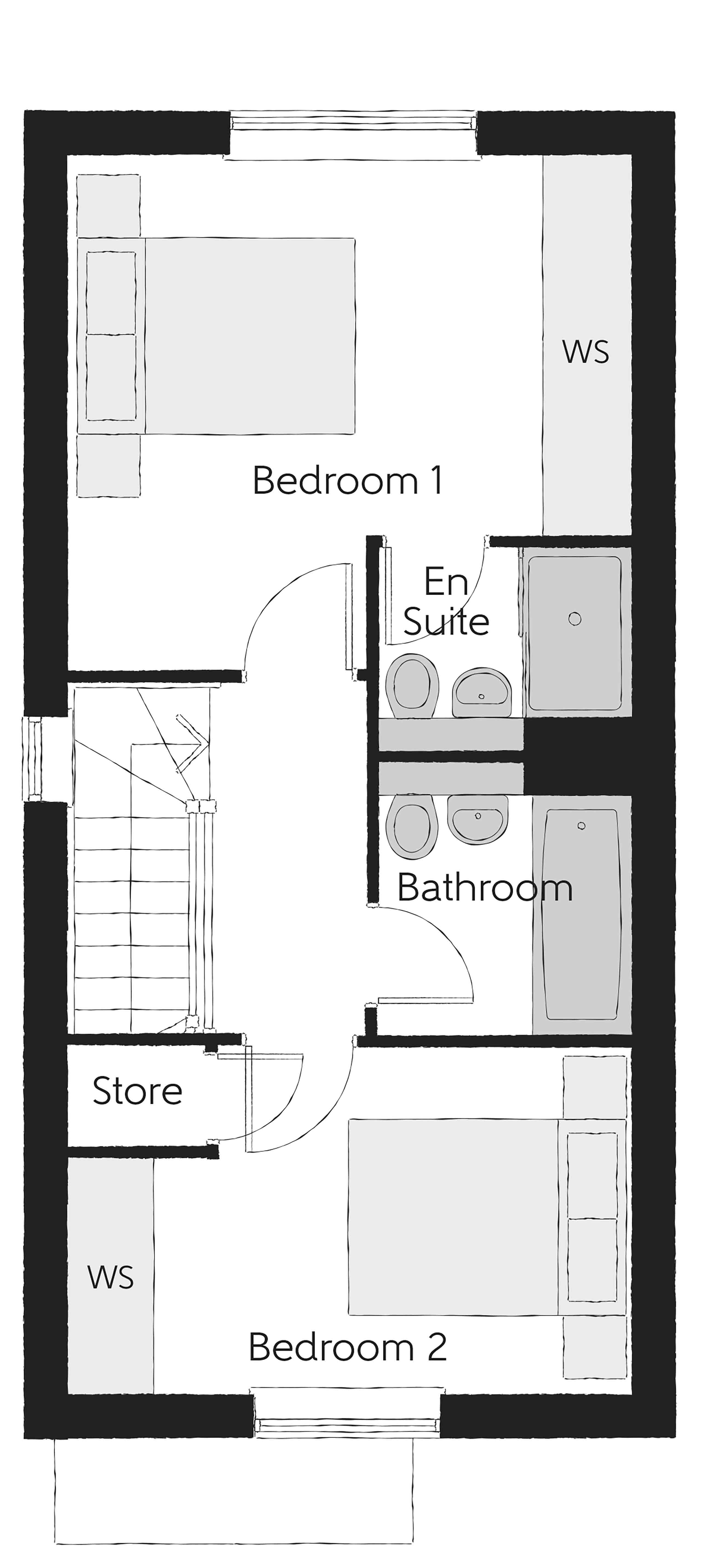 445, Doubleday Way, Fradley, Lichfield floorplan