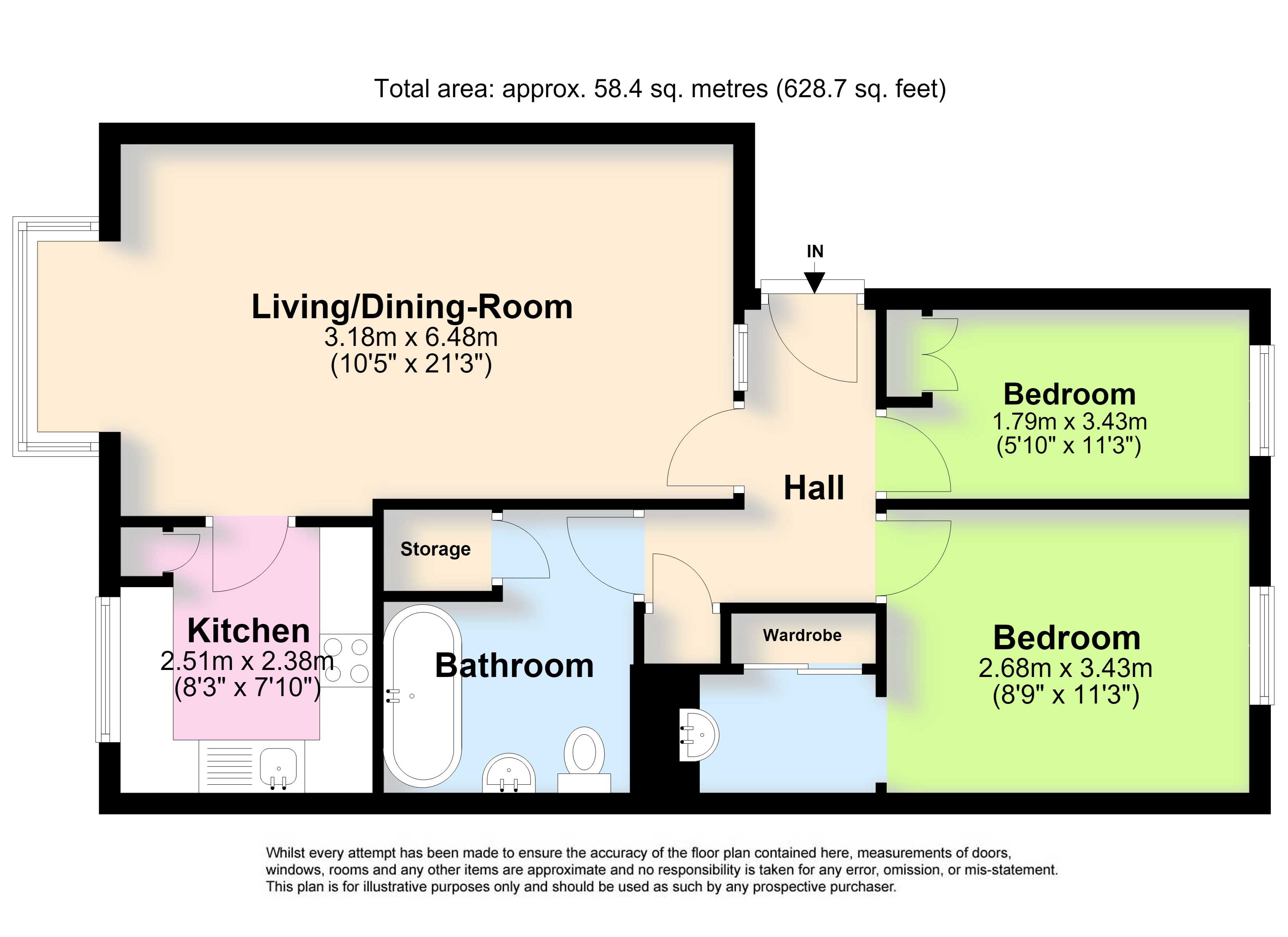 41, Newport Mews, West Sussex floorplan