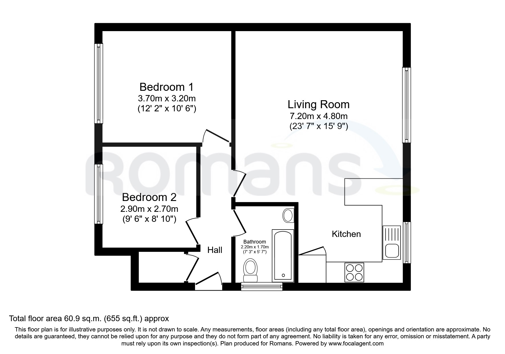 2, Stone Street, Hampshire floorplan