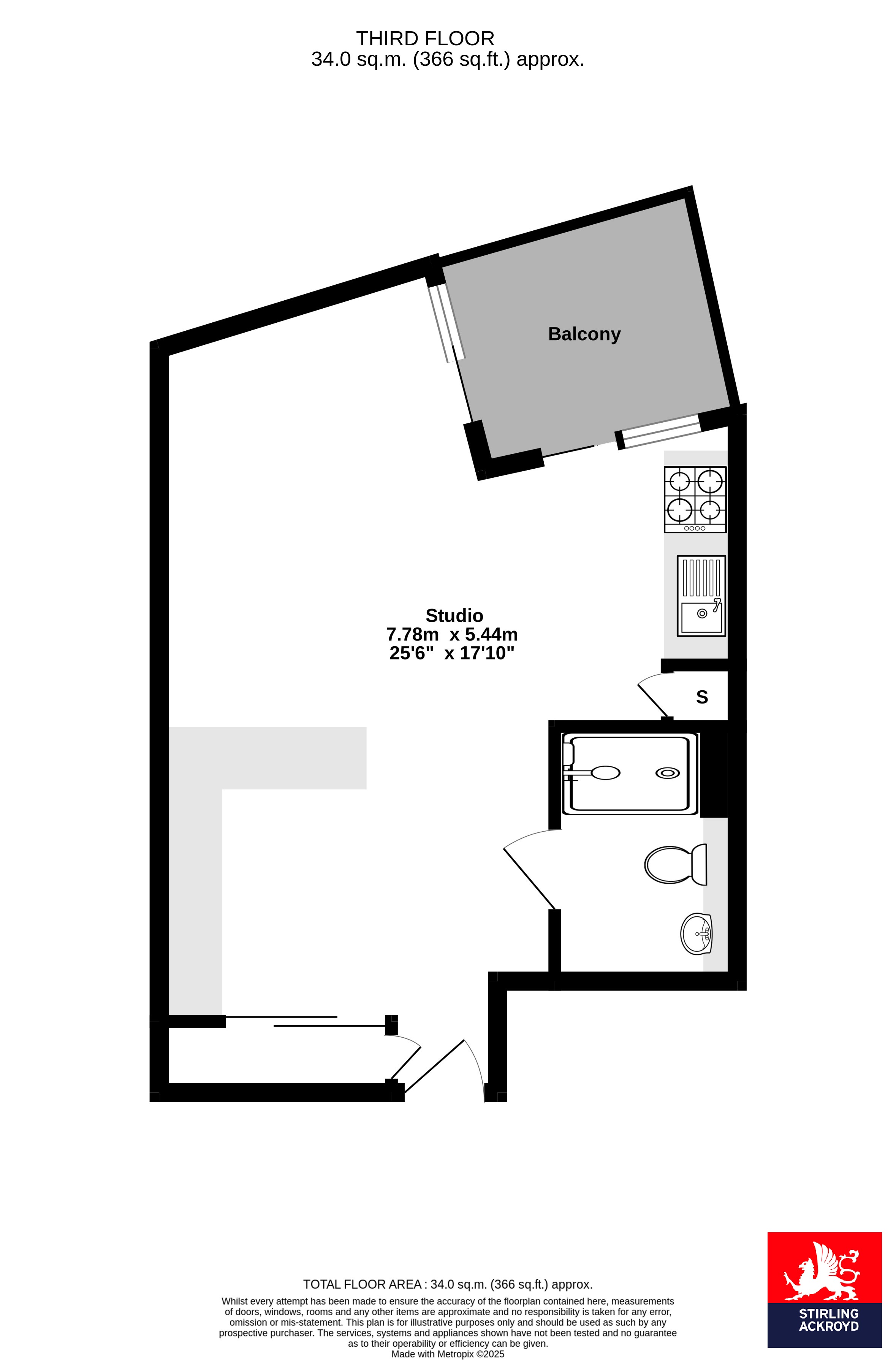 Apartment 337, 2, Baltimore Wharf, London floorplan