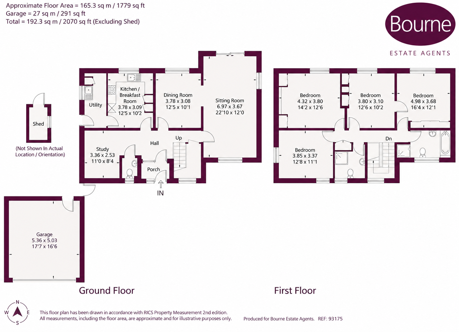 High Trees, 106, Whitedown Lane, Alton floorplan