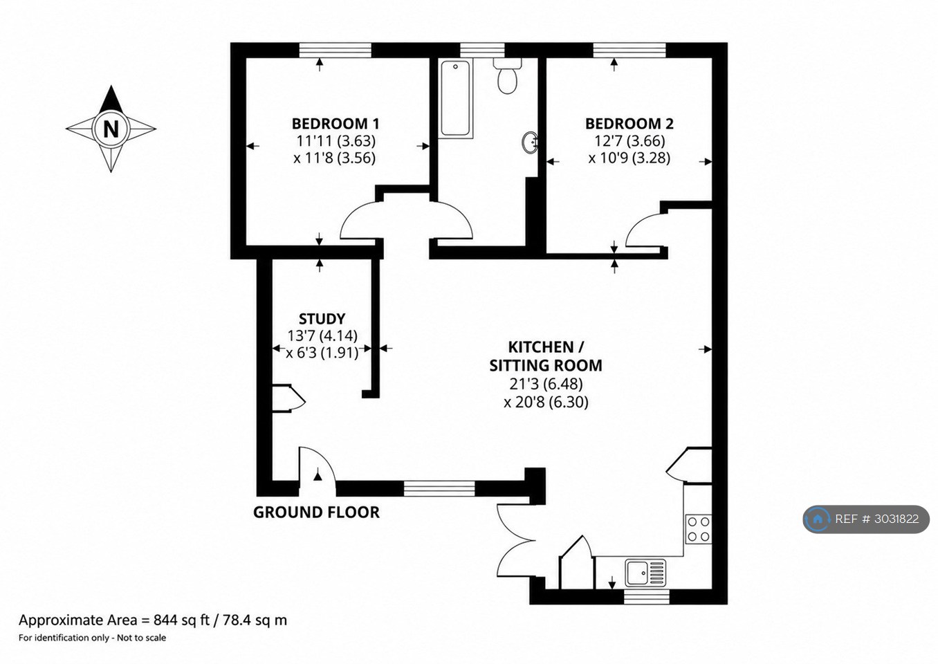Flat, The Pearl Selsey Avenue, Bognor Regis floorplan