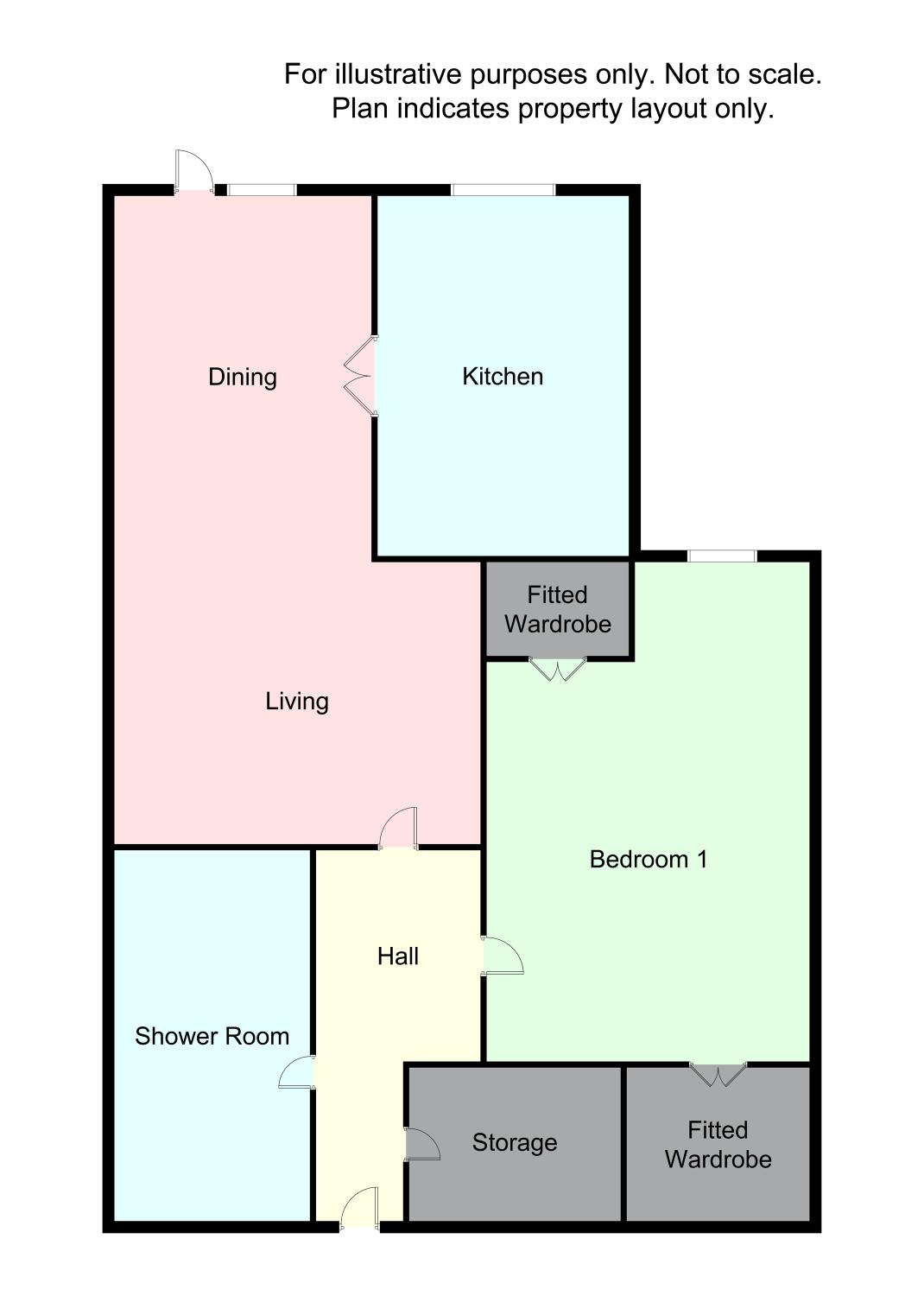 1 Bedrooms Flat for sale in Greenways Court, Plymyard Avenue, Bromborough CH62