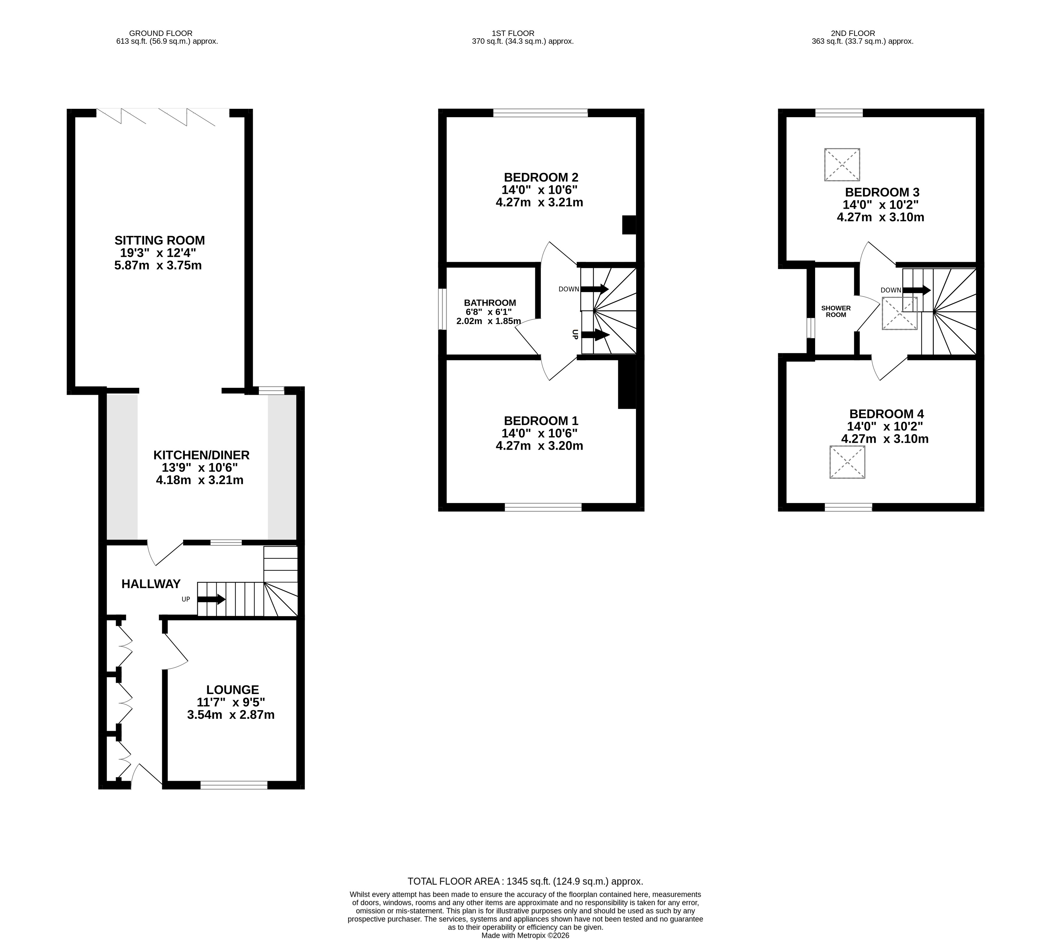 37, Victoria Gardens, Leeds floorplan