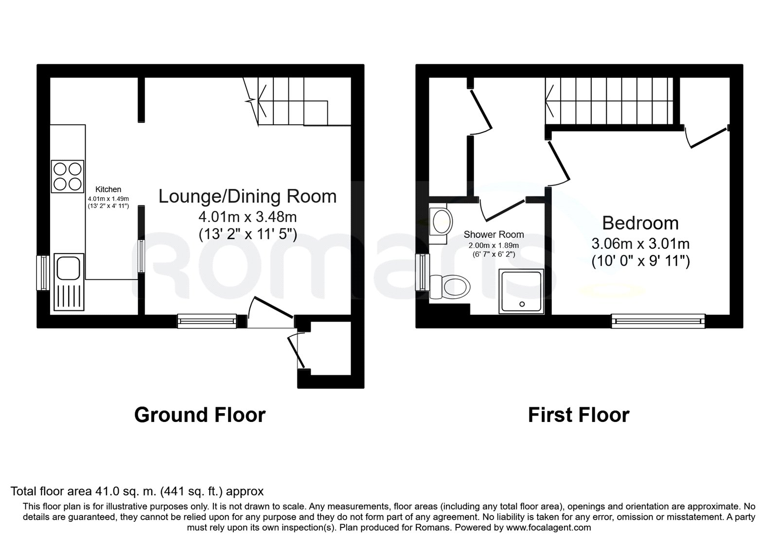 57, Hythe Close, Bracknell floorplan