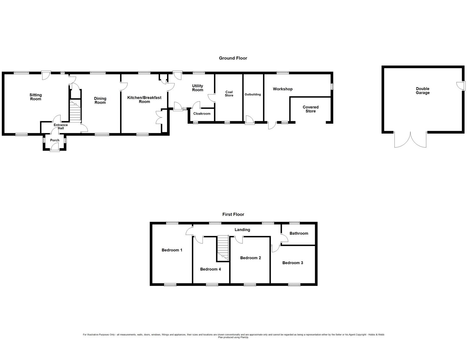 The Firs, Moorlands Road, Merriott floorplan