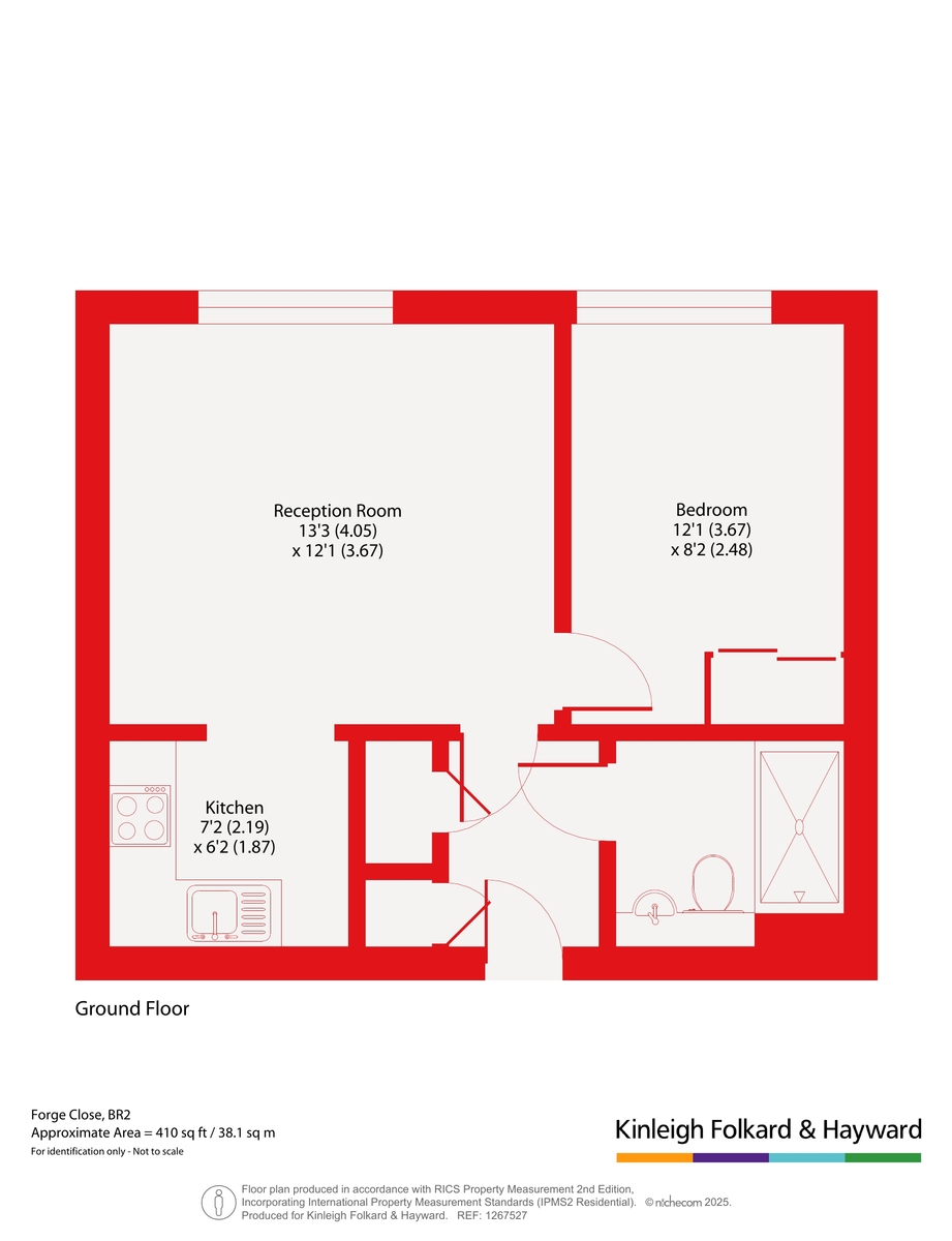 17 Hopton Court,, Forge Close, Kent floorplan