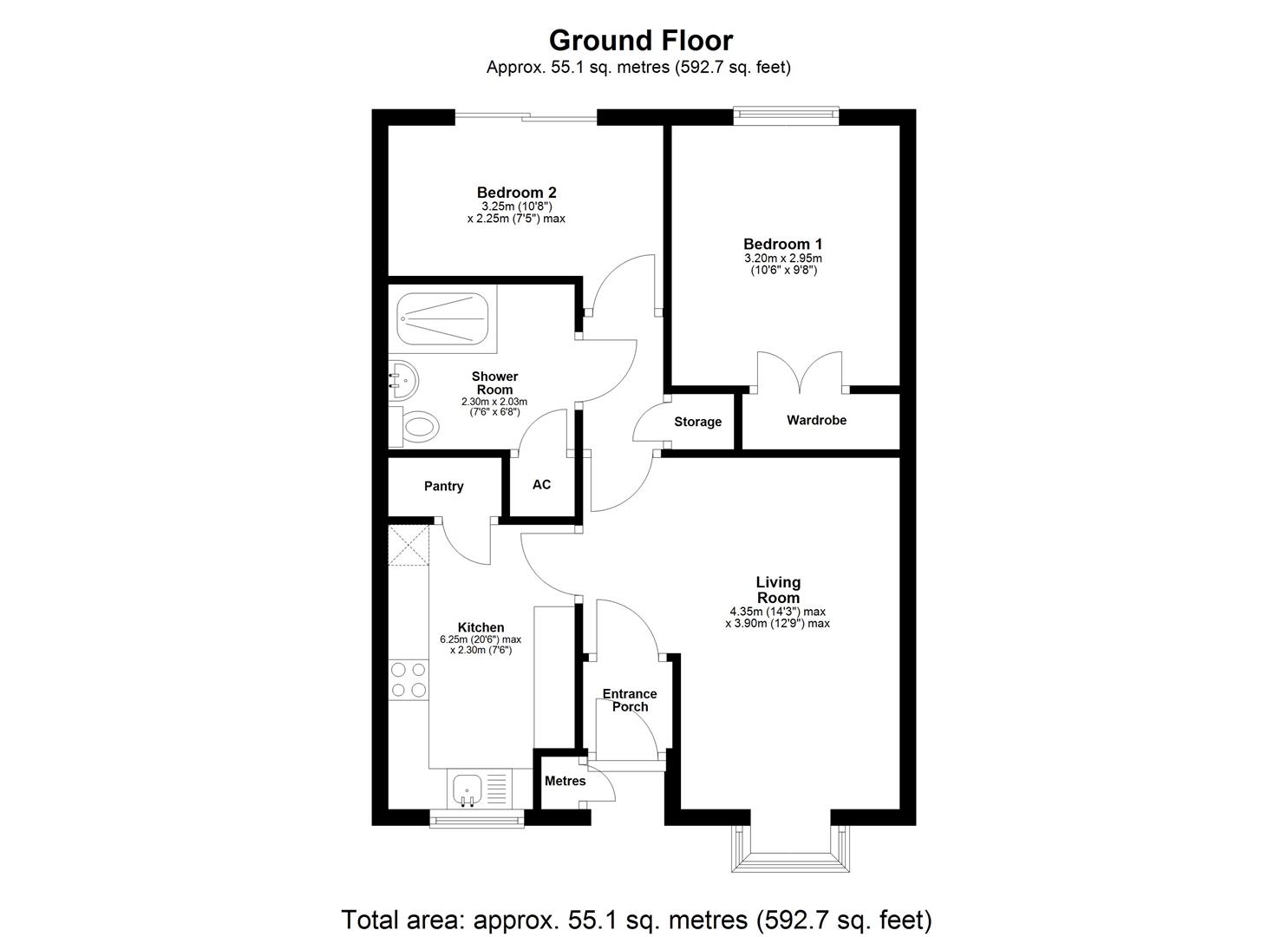 7, Windleden Road, Loughborough floorplan