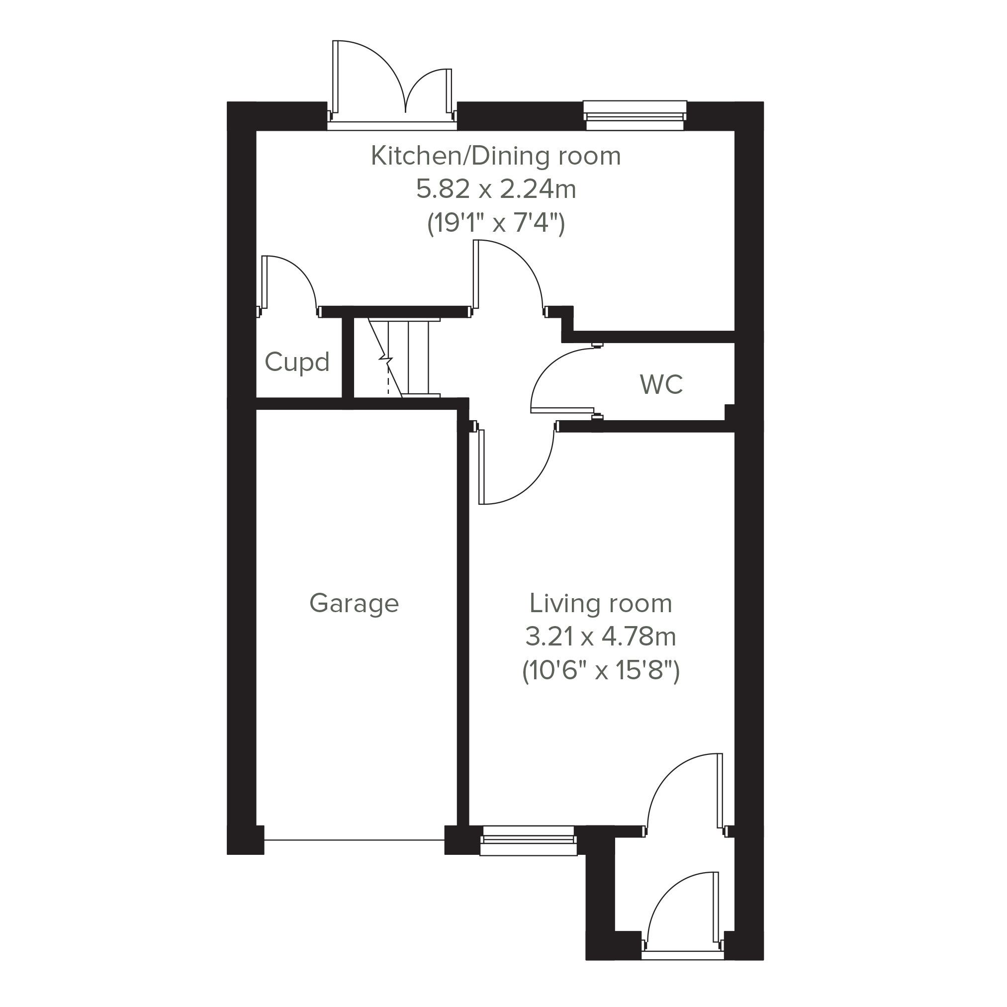83, Malmesbury Road, Chippenham floorplan
