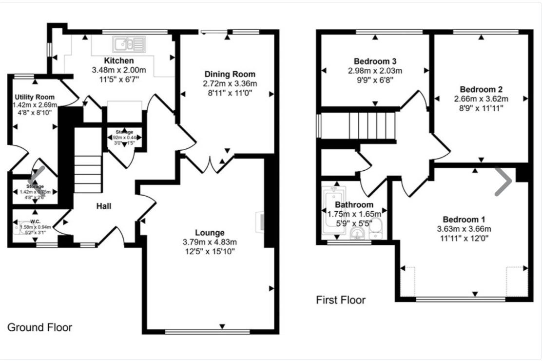 110 Clough Hall Road Kidsgrove, Stoke-On-Trent floorplan