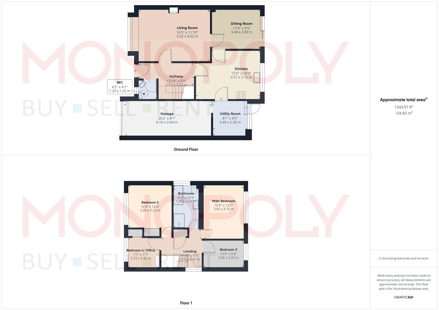 49, Mayflower Drive, Marford floorplan