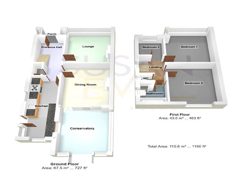 68, Church Road, Thornton Cleveleys floorplan