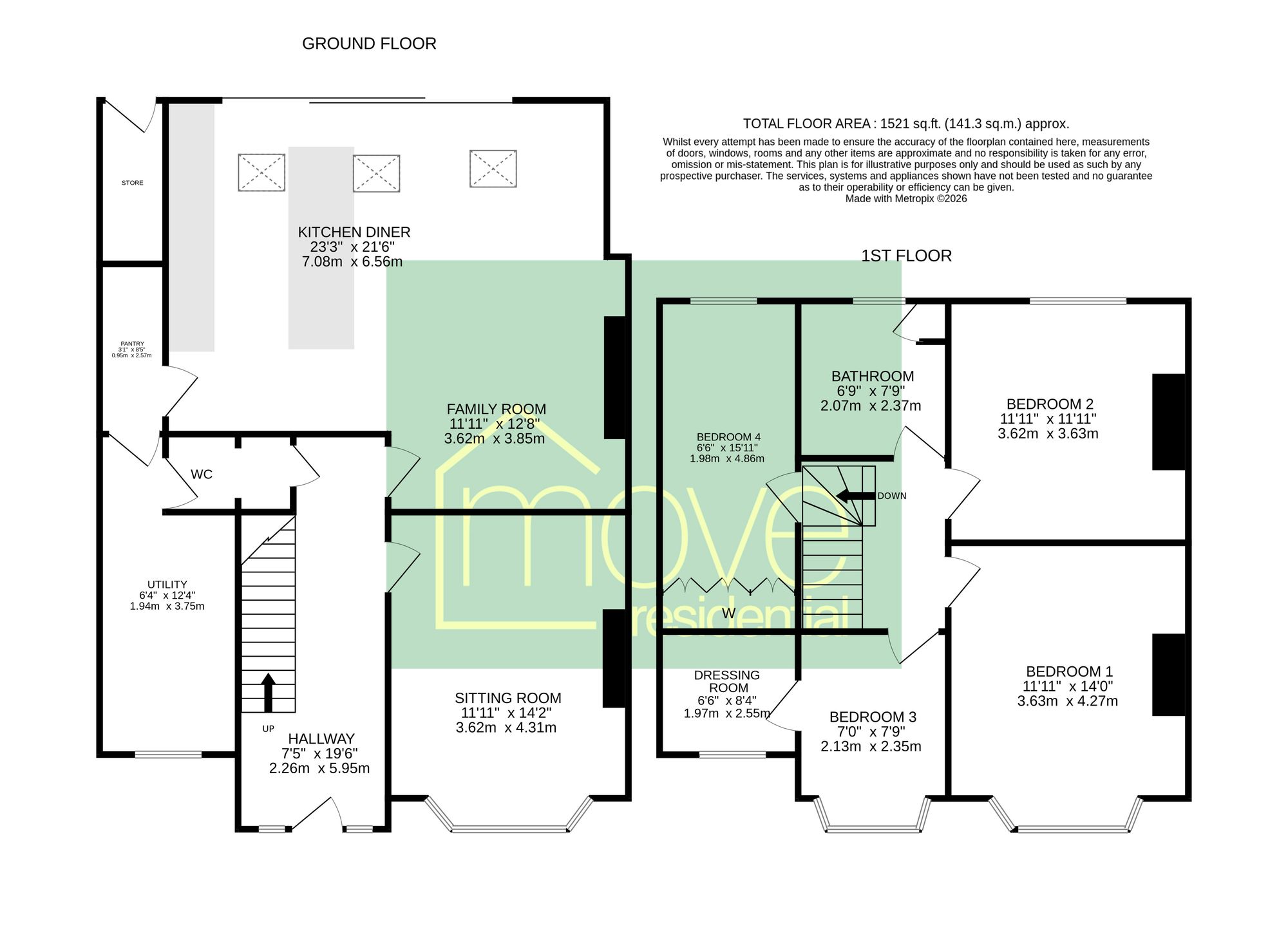19 Briar Drive, Wirral floorplan