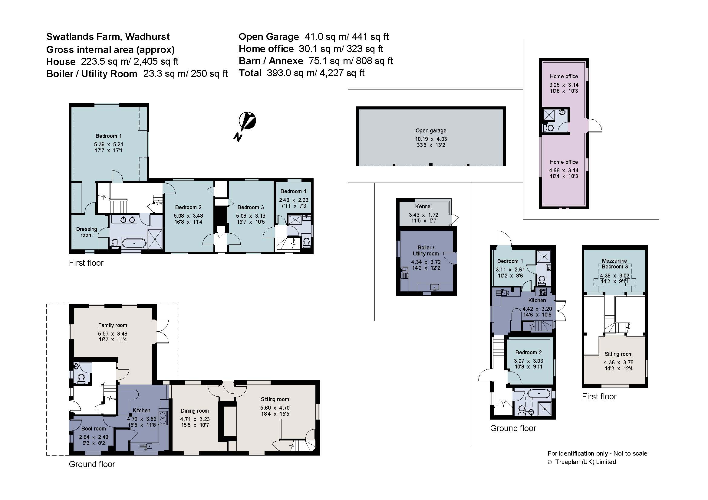 Swatlands Farm,, Whitegates Lane, East Sussex floorplan
