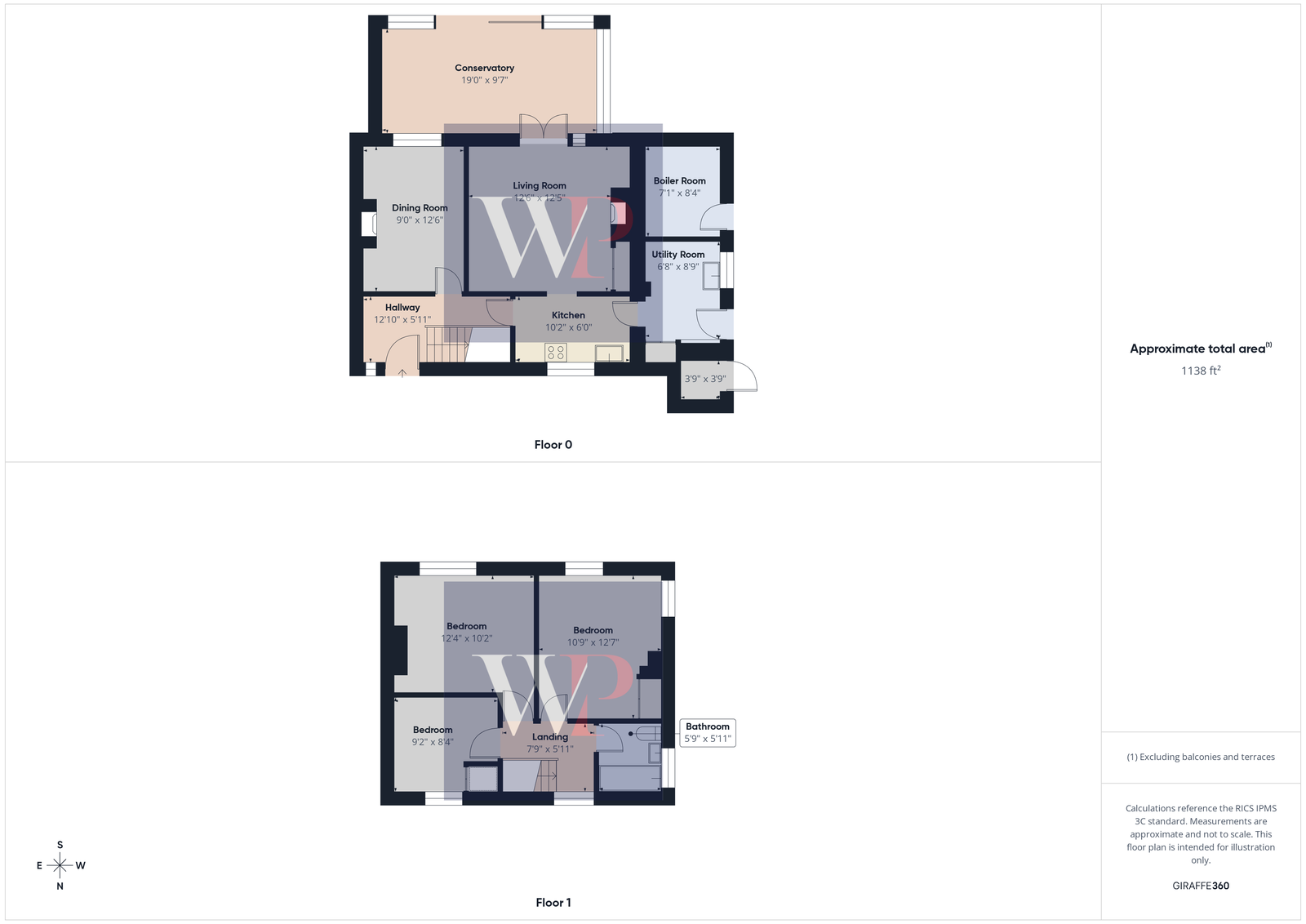 1, School Close, Norwich floorplan
