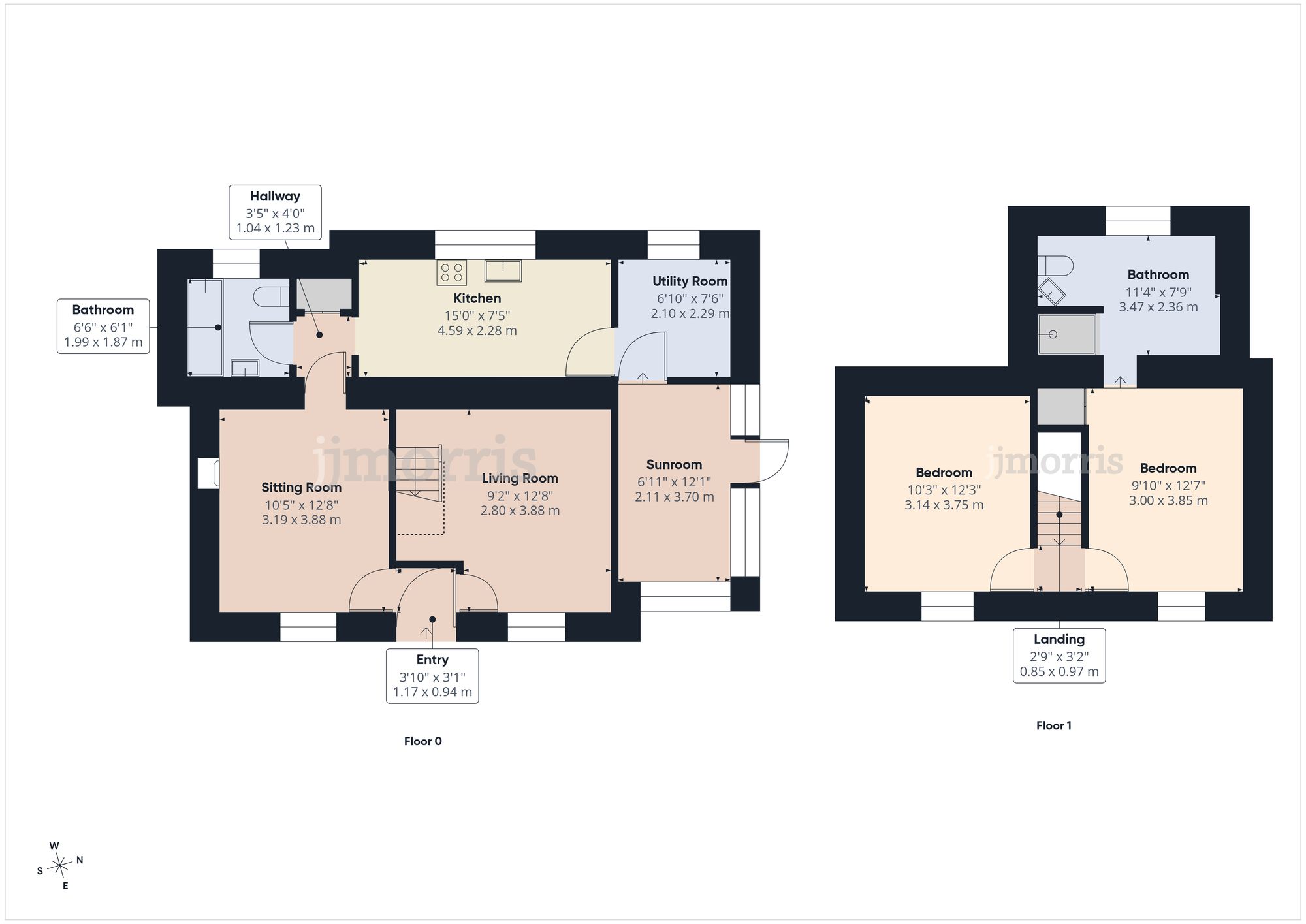 Tynewydd, Llanfyrnach floorplan