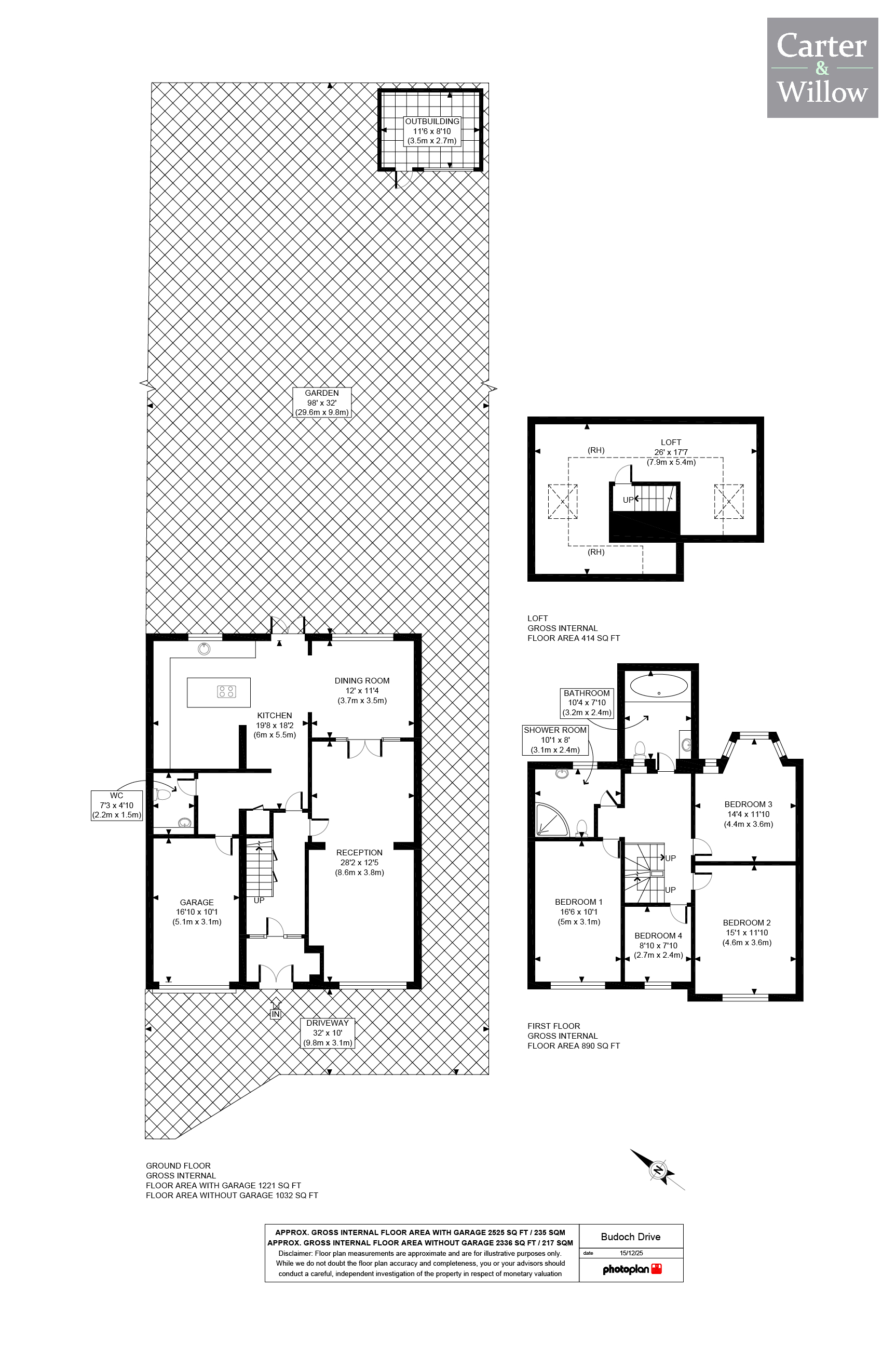 23, Budoch Drive, Ilford floorplan
