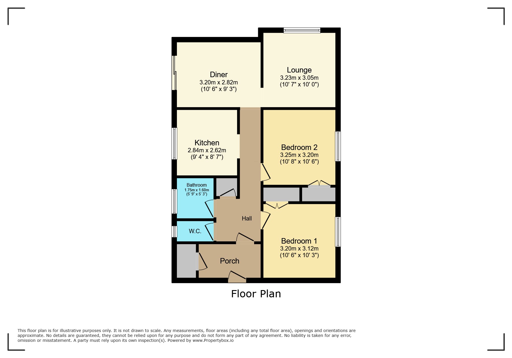 143, Roman Way, Surrey floorplan