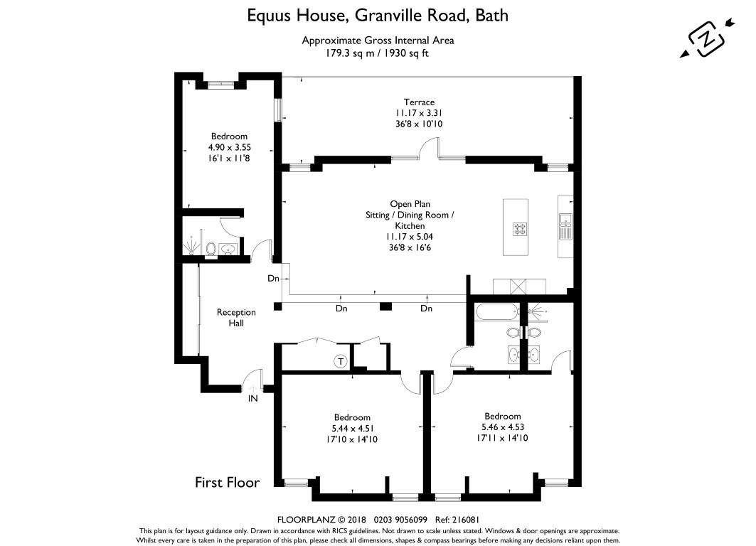 3 Bedrooms Flat for sale in Prospect Place, Camden Road, Bath BA1