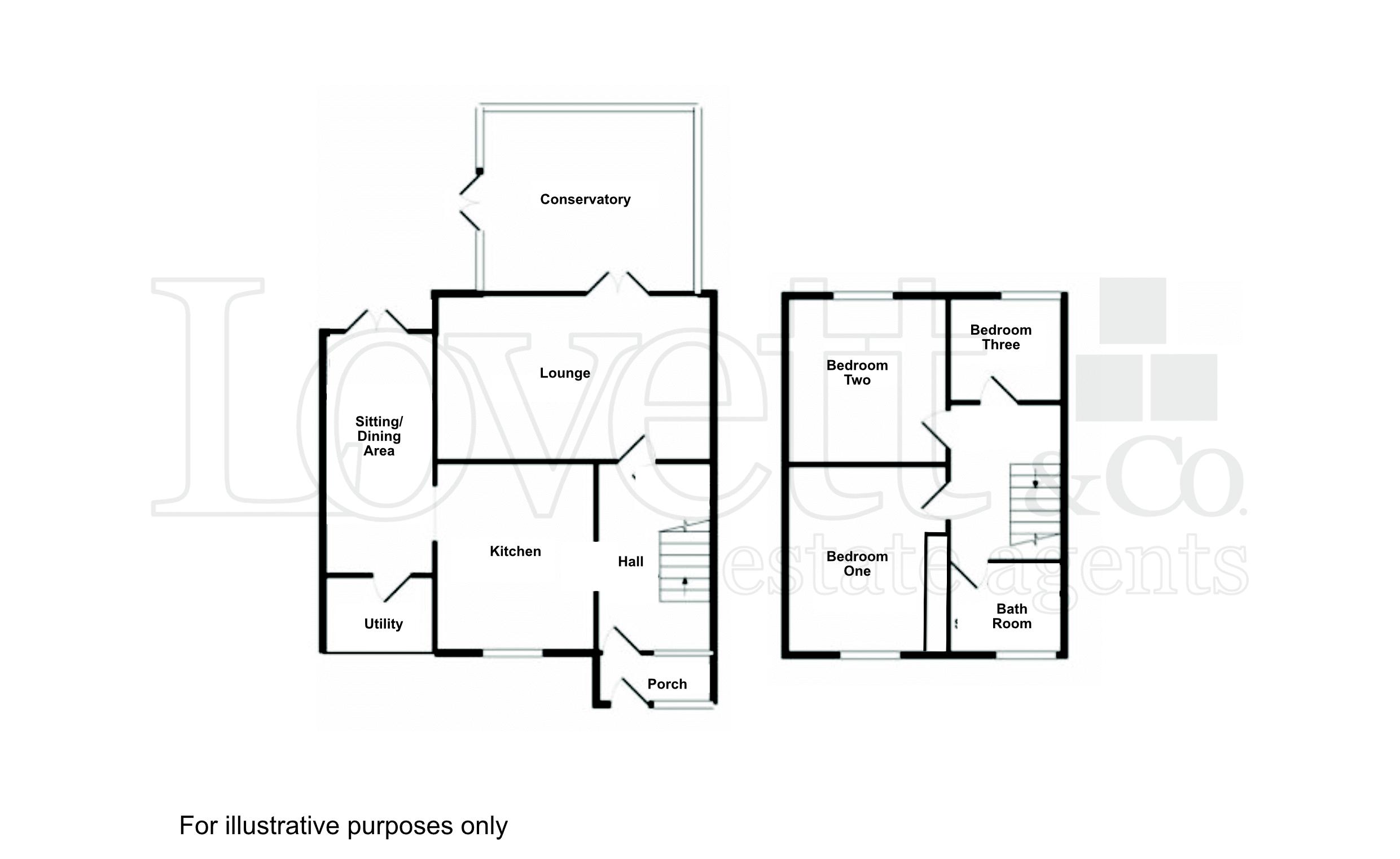 28, Bridges Crescent, Cannock floorplan