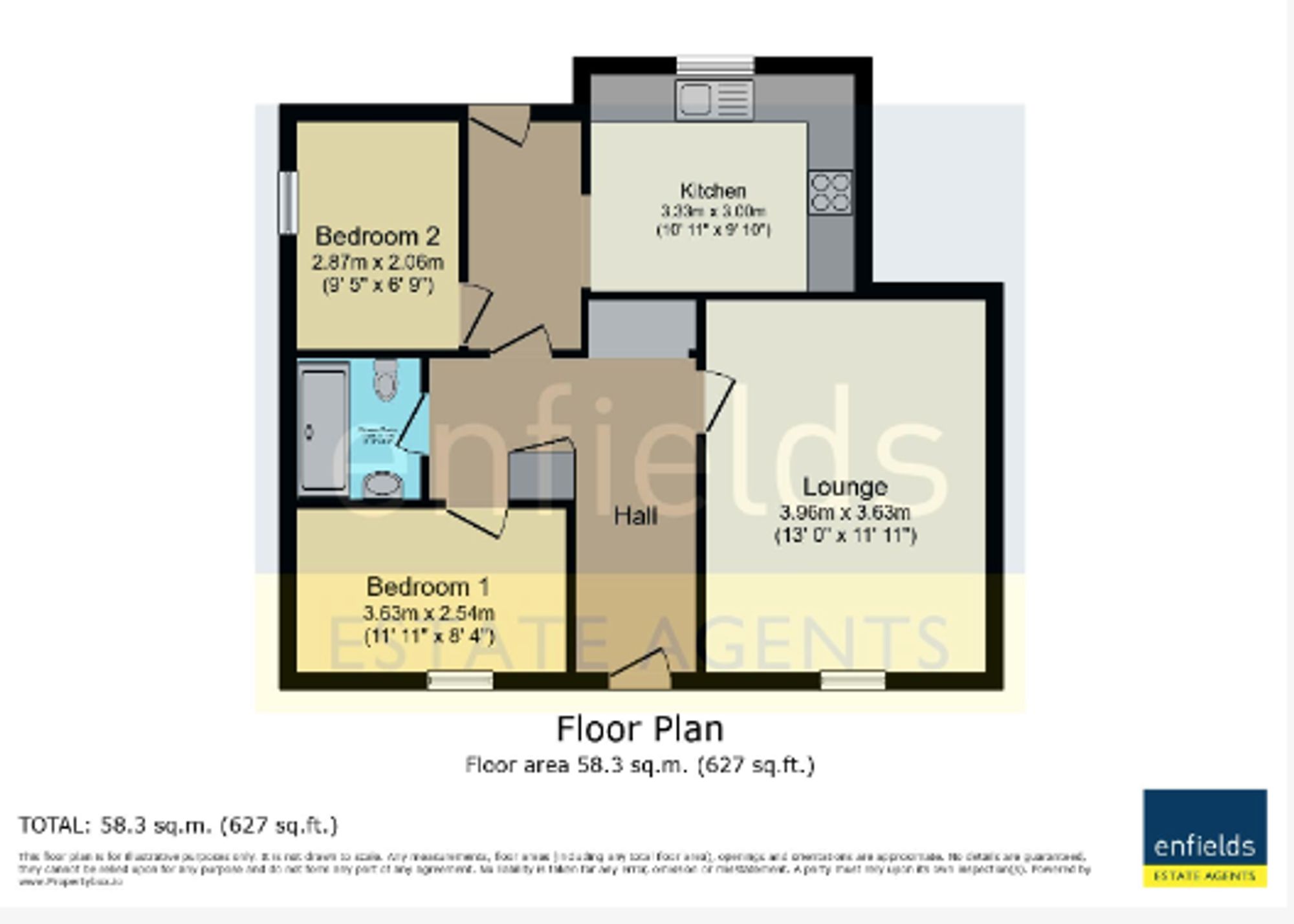 72 Stanfield Road, Bournemouth floorplan