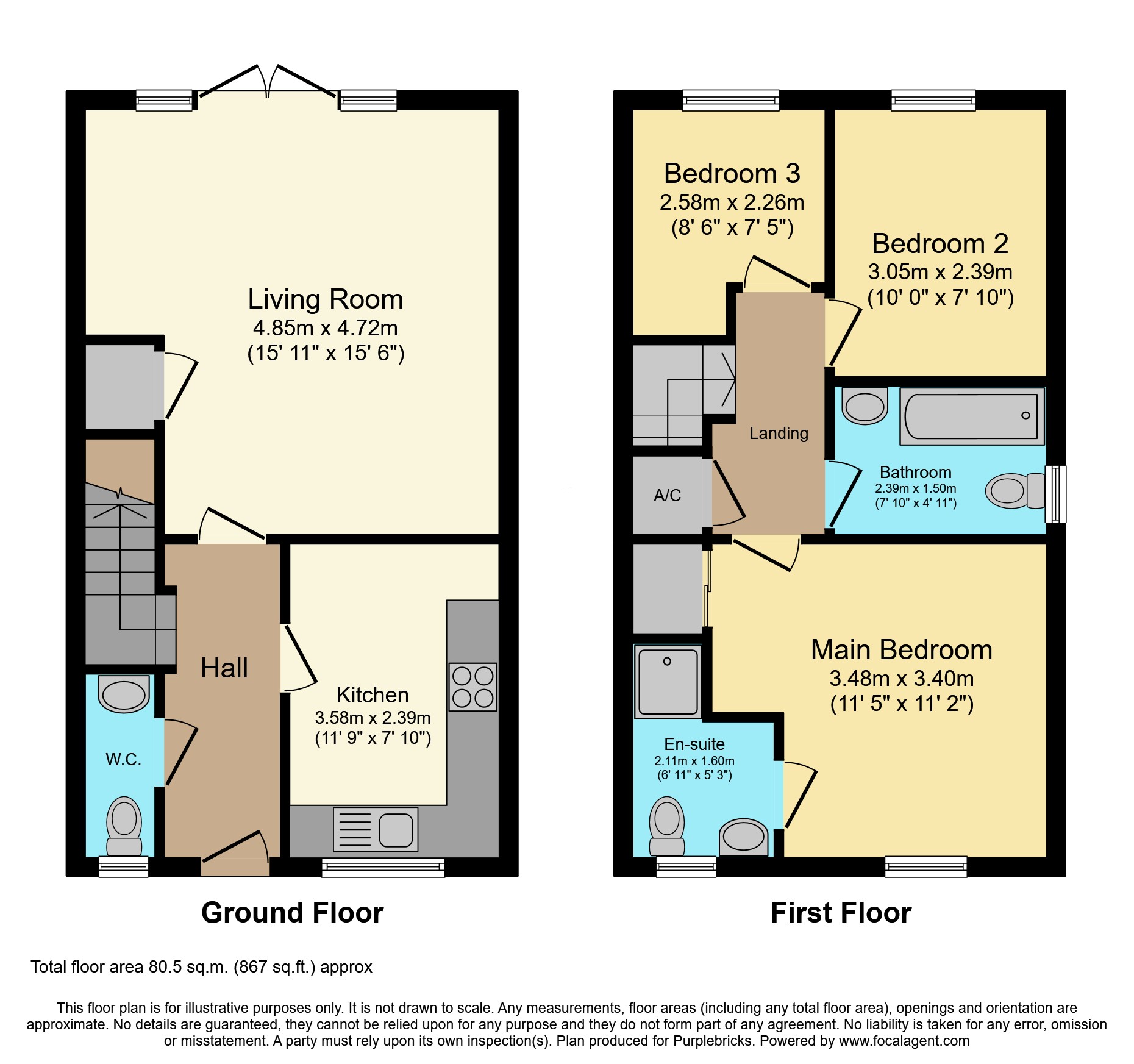 49, Skylark Road, Melksham floorplan