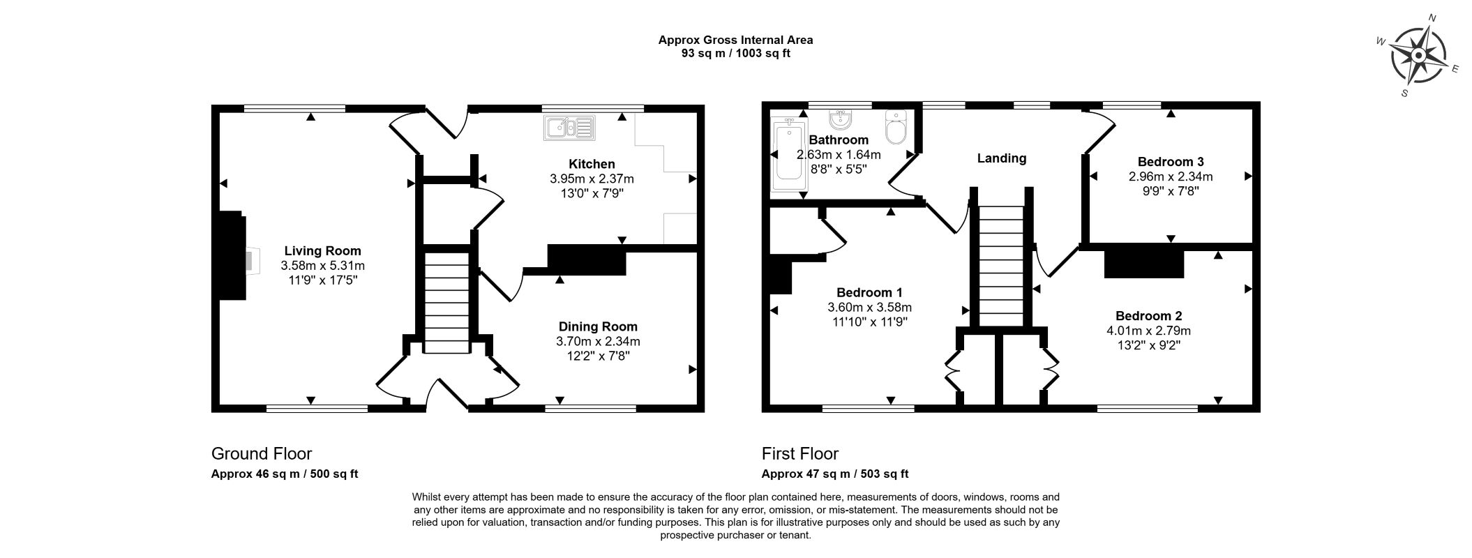 244, Wharf Road, Nottingham floorplan