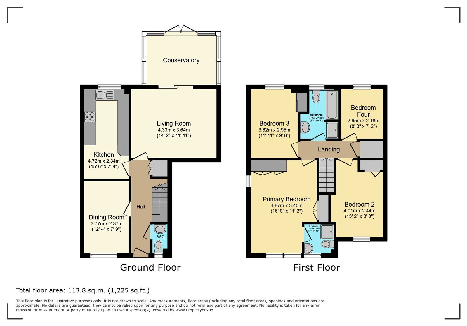 25, The Pyke, Leicester floorplan